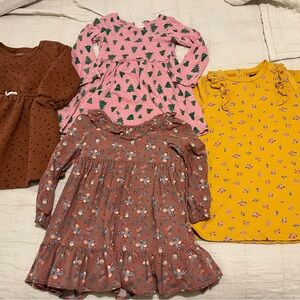 Bundle of girl’s fall dresses